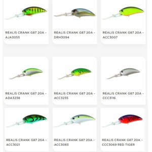 Leurre flottant Realis Crankbait G87 DUO 2