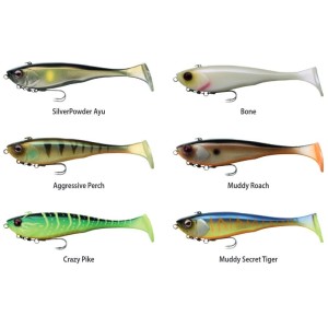 Leurre souple armé Dunkle Shad 9'' 23cm Illex 2