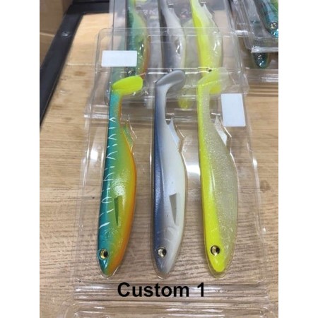 Leurre souple Spark Shad 17.5cm pack custom Megabass