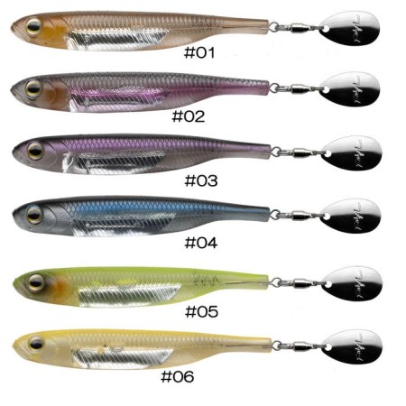 Leurre souple Flash J spin 10cm Fish Arrow