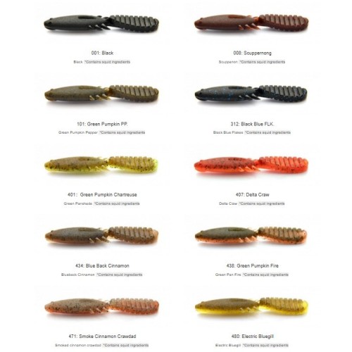 Leurre Souple Paddlin Beaver 9 cm Keitech