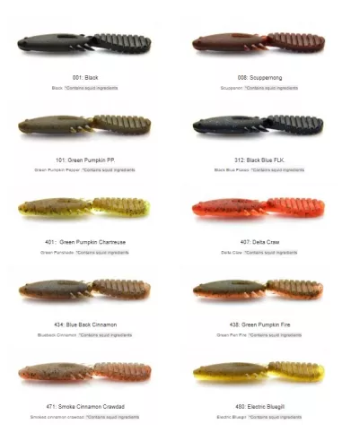 Soft Lure Paddlin Beaver 9 cm Keitech - Keitech