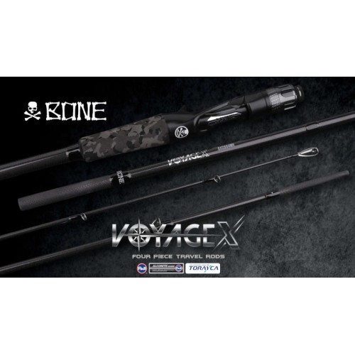 Canne Spinning Voyage X 10-35gr 2m20 Bone