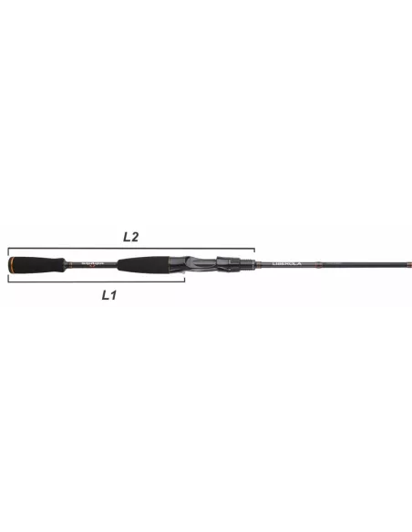 Canne da casting Liberola 7-28gr 1m98 Sakura - Sakura