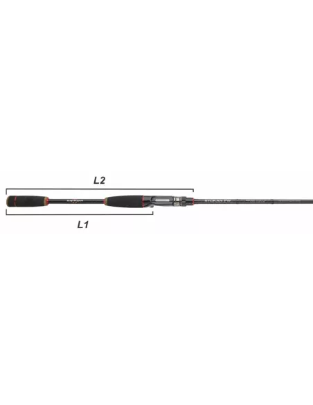Casting Rod Ryokan FW 14-42g 2.13m Sakura - Sakura