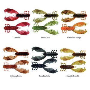 Leurre souple Boogie Craw Vib 7.5cm Gunki  2