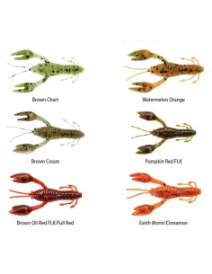 Leurre souple Hourra Craw Vib 5cm Gunki  2