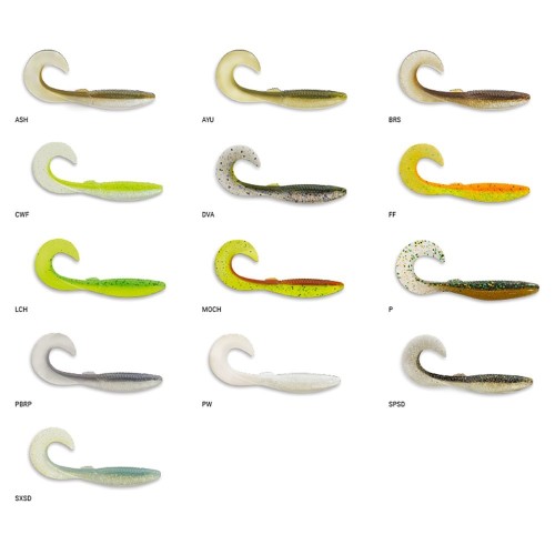 Leurre Souple Crushcity Curl 9.2cm Rapala