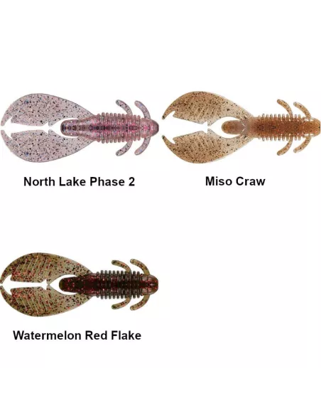 Esca morbida Ax Craw 8cm Reins - Reins