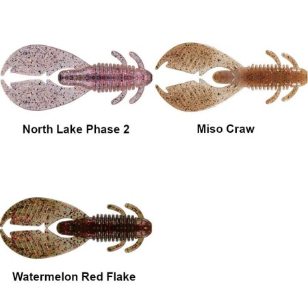 Leurre souple Ax Craw 8cm Reins