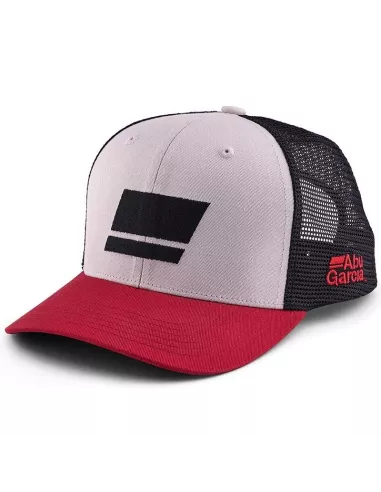 Flag Trucker Cap Grey Red Black Abu Garcia - Abu Garcia