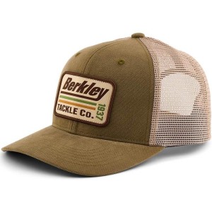 Casquette Stripper Trucker Brown Charcoal Berkley