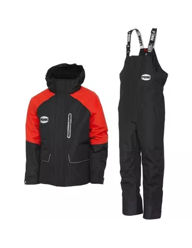 Completo Giacca e Pantaloni Fierce Thermo Suit Rosso/Nero Penn - Penn