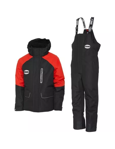 Completo Giacca e Pantaloni Fierce Thermo Suit Rosso/Nero Penn - Penn