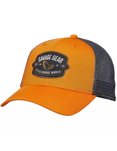 Berretto con visiera Badge Trucker arancione Savage gear - Savage Gear