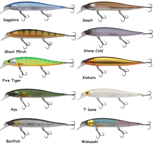 Leurre coulant Dex Stunna 8cm plus1 Berkley