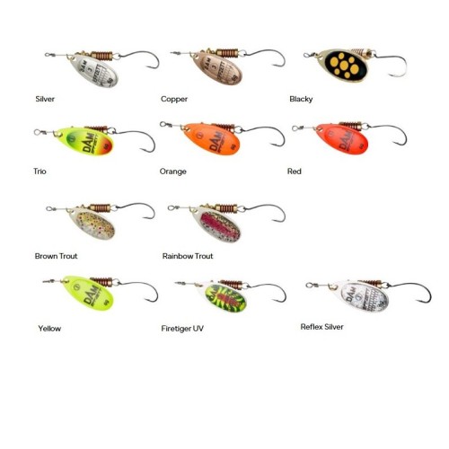 Cuiller Single Hook spinner T3 6gr DAM