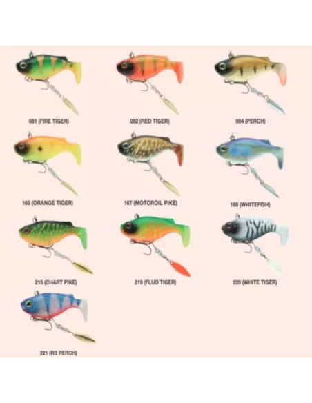 Esca morbida Tribbble 6,7cm Sakura - Sakura