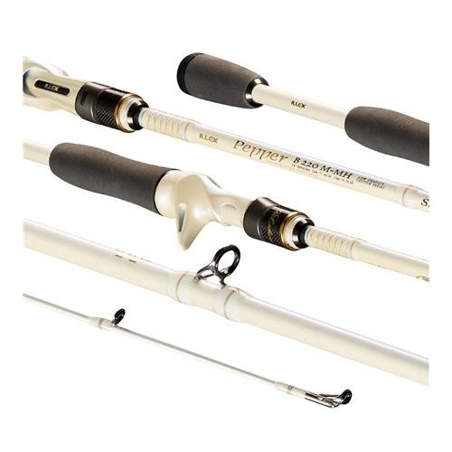 Canne Casting Pepper X5 B 220 M-Mh Silver Ops Illex