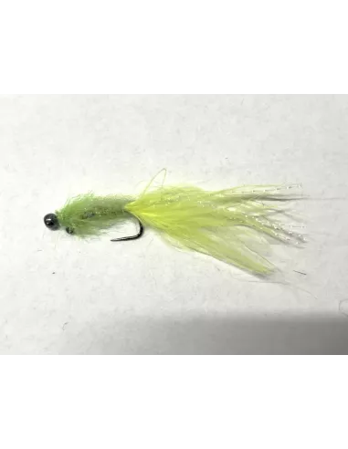 Streamer Balance leech Chartreuse cs112 - Carnassiers-Shop
