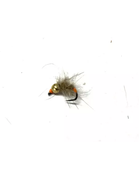 Nymphe Tungsten Gold head Double tag cs107 - Carnassiers-Shop