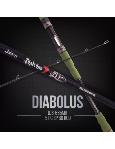 Canne spinning voyage Diabolus 10-56gr 1m98 Jabbers - Jabbers
