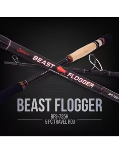 Spinnrute Voyage Beast Flogger 10-70g 2,18m Jabbers
