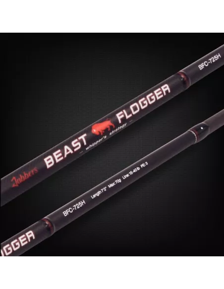 canne casting voyage Beast Flogger 10-70gr 2m18 Jabbers - Jabbers