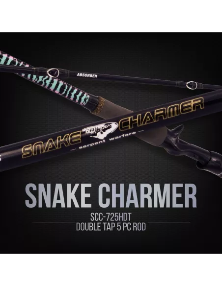Canne casting voyage Snake charmer double tap 14-70gr 2m18 Jabbers - Jabbers