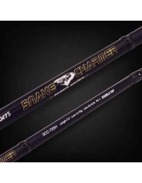 Canne casting voyage Snake charmer double tap - Jabbers