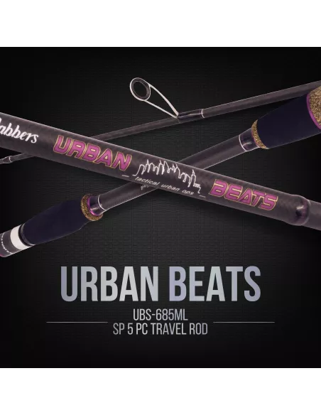 Reisespinnrute Urban Beats 5-28g 2,03m Jabbers - Jabbers