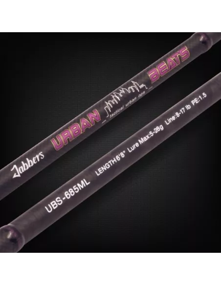 Reisespinnrute Urban Beats 5-28g 2,03m Jabbers - Jabbers