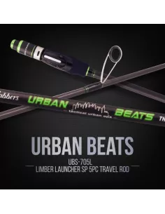 Urban beats travel spinning rod 3-21g 2.13m Jabbers