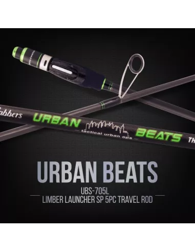 Canna da spinning da viaggio Urban beats 3-21g 2,13m Jabbers - Jabbers