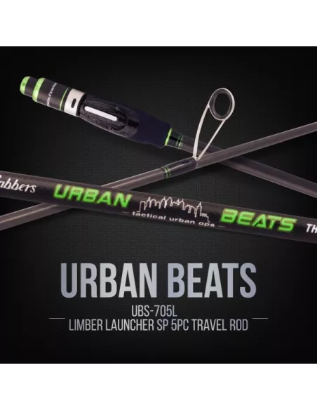Urban beats travel spinning rod 3-21g 2.13m Jabbers - Jabbers