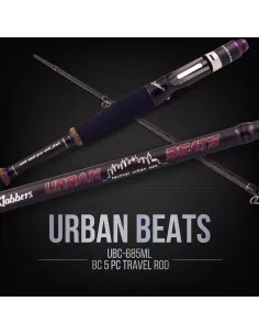 Travel casting rod Urban beats 5-28g 2.03m Jabbers