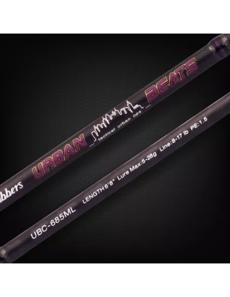 Reiserute-Castingrute Urban beats 5-28g 2,03m Jabbers - Jabbers