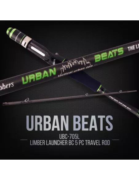Travel casting rod Urban beats 3-21g 2.13m Jabbers - Jabbers