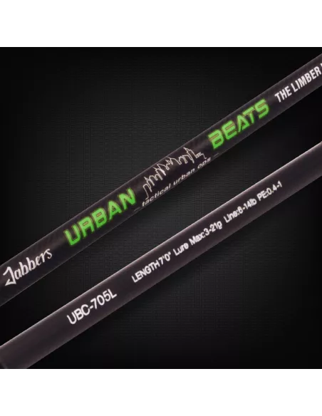 Travel casting rod Urban beats 3-21g 2.13m Jabbers - Jabbers