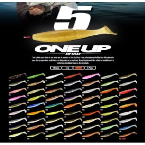Leurre Souple One UP Shad 5" Sawamura 2