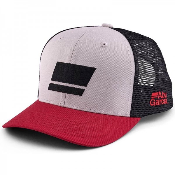 Casquette Flag Trucker Grey Red Black Abu Garcia Casquette Flag Trucker Grey Red Black Abu Garcia