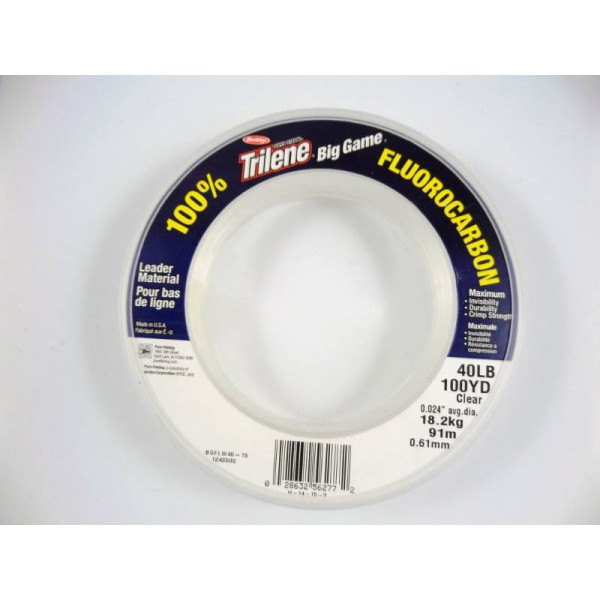 Fluorocarbone Big Game Leader Clear Berkley
