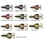 Leurre Souple Powerbait Crazy Legs Chigger Craw - 10Cm - Par 8 Berkley