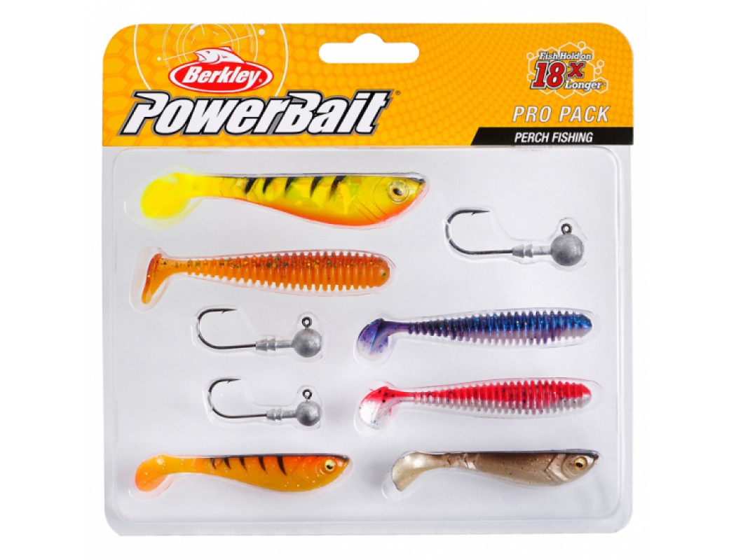 Kit Leurres souples Pro Pack Perch Powerbait Berkley