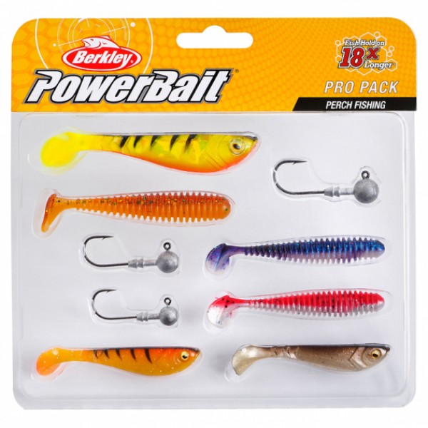 Kit Leurres souples Pro Pack Perch Powerbait Berkley