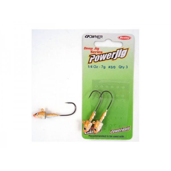 Têtes plombées Deep Jigs Heads par 3 Berkley