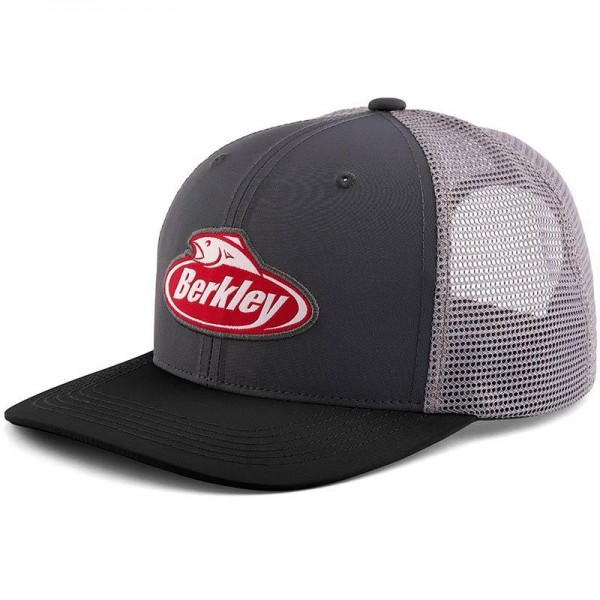 Casquette Performance Trucker Black Grey Berkley Casquette Performance Trucker Black Grey Berkley