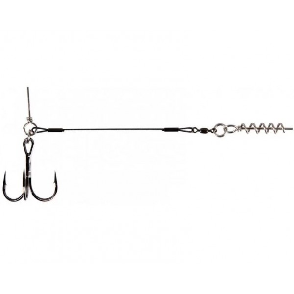 Bas de ligne Shallow Stinger Single Stainless 50 lbs BFT