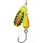 Cuiller Vibrax Fluo FT single hook Blue Fox