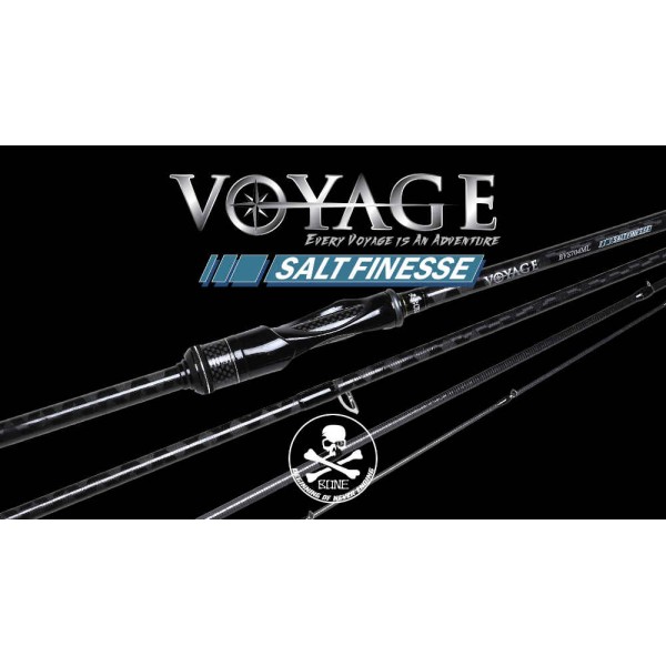 Canne Spinning Voyage Salt Finesse 1-14gr 2m28 Bone